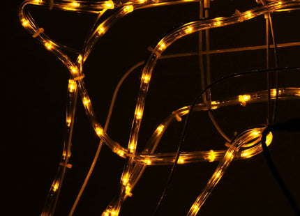 Rendier | Beweegbaar Hoofd | 288 LED Lampjes | Warm Wit