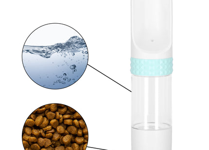 Drinkbak - Voerbak -Waterreisfles - Voor Honden - Waterfles - Reizen - 350 ML