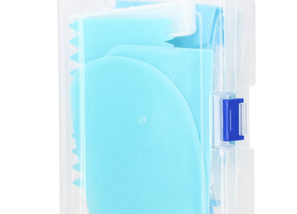 Taart Decoratie Set | 83-Delig | Opbergdoos | Blauw