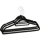 Velours Kledinghangers - 3 Stuks - Draaibaar - Luxe - Zwart