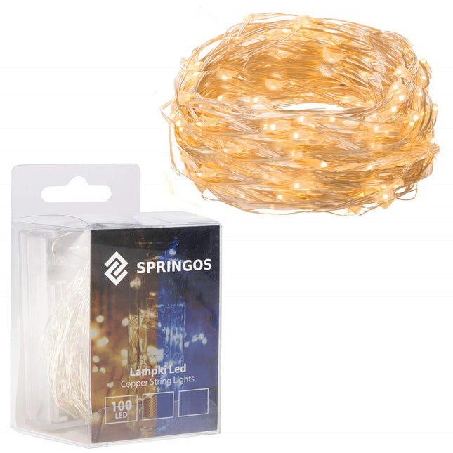 Kerstverlichting | 9.9 m | Waterdicht | Op Batterij | LED-Verlichting | Warm Wit