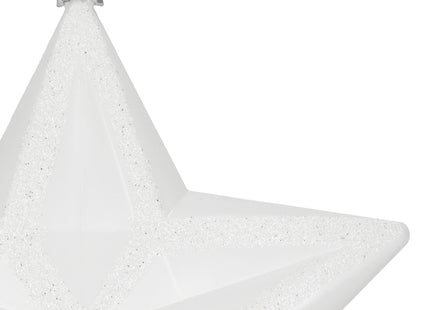 Kersthanger | Kerstster | Wit | 15 cm