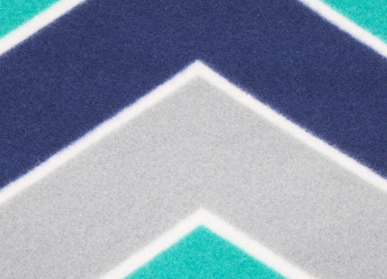 Picknickkleed | Picknickdeken | Buitenkleed | Picknick | 220 x 180 cm | Blauw/Mint/Grijs/Wit
