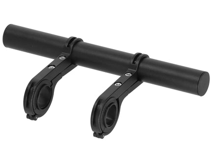 Fiets Stuur Beugel - Stuur Verlenger - Aluminium - Zwart - 20 cm