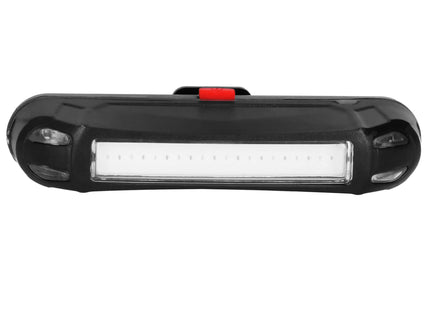 Fietszadel - Lamp - Geventileerd - Siliconen - Gel - Zwart - Licht