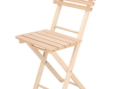 Tuinset | Tuintafel | Tuinstoelen | 3-delig | Opvouwbaar | Naturel