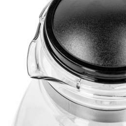 Springos Theepot | Glazen Theepot met Filter | Dubbel Zetsysteem | 1,65 L