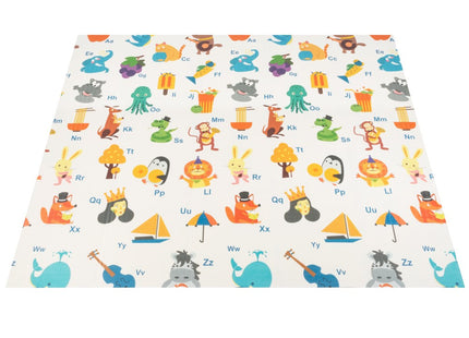 Speelmat | Speelkleed Foam | Opvouwbaar | Dieren | Alfabet | Straten | 150 x 200 cm