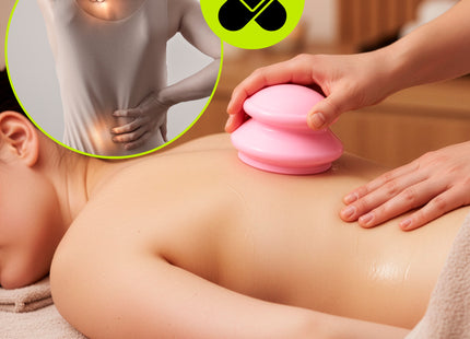 Actiget® Cellulitis Cups - Cellulitis Cupping - Cupping Set - Cupping Massage - Voor Gezicht, Armen en Benen - Vacuüm - Roze - 4 Stuks