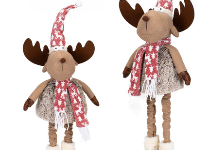 Kerst Rendier | 1 Stuk | Verstelbaar In Hoogte | 54 -70 cm