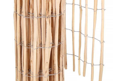 Schapenhek - Tuinhek - Hazelaarhout - 500x120 cm - Paalafstand - 7-9 cm - Bruin