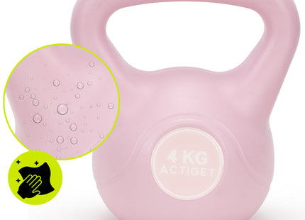 Kettlebell | Kettle Bell | Roze | 4 kg