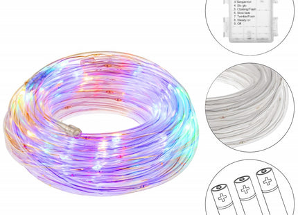 Kerstverlichting | Lichtslang | 5 m | Batterij | 50 LED | Multicolor