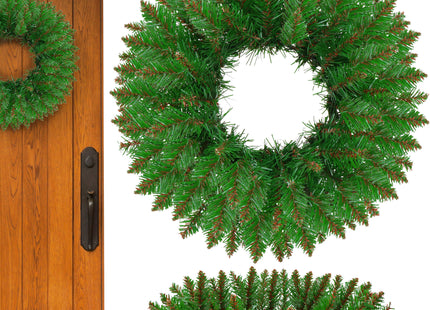 Kerstkrans | Kerst Decoratie | Groen | 45 cm