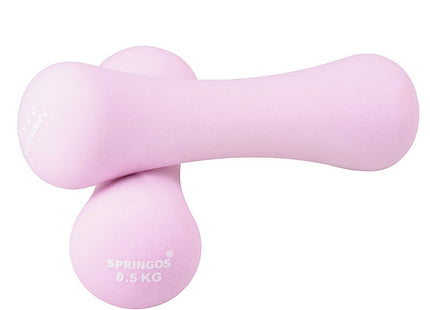 Dumbbell Set - 0.5 KG - Roze