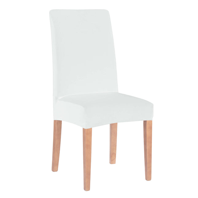 Stoelhoes - Voor Eetkamerstoelen - Met Stretch - Wit