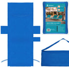 Strandlaken Voor Ligbed | Badlaken | Strandhanddoek | Microvezel | 210 x 75 cm | Blauw