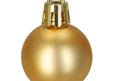 Kerstballen Set  | 11 Stuks | Kralen | Piek | Goud