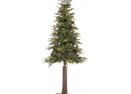 Kunstkerstboom Op Stam | Dennenhout | 220 cm | Zonder Verlichting