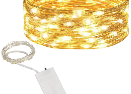 Kerstboomverlichting | Met 10 LED Lampjes | 1 M | Warm Wit