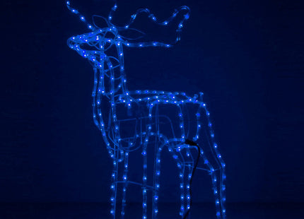 Rendier | 216 LED Lampjes | Blauw