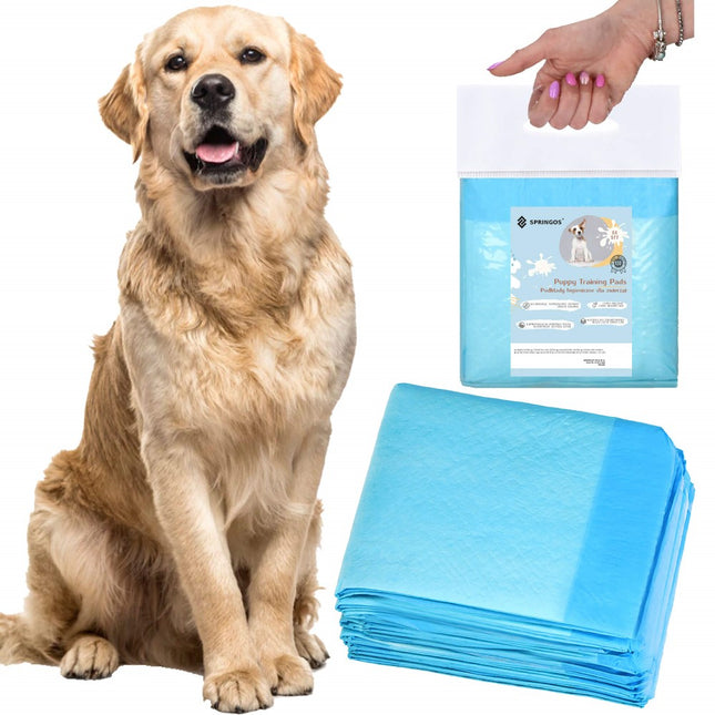 Puppy Training Pads| Plasmatjes Hond | Zindelijkheidstraining | 10 Stuks | 60 x 60 cm