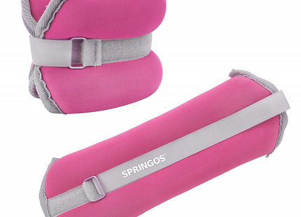 Pols- en enkelgewicht | 2 Stuks | 0.5 kg | Roze