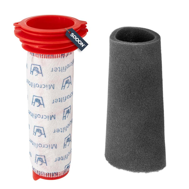 SQOON® Filterset geschikt voor Bosch Athlet & Siemens Extreme Cordlesspower – Vervangt 7541775 & 754176