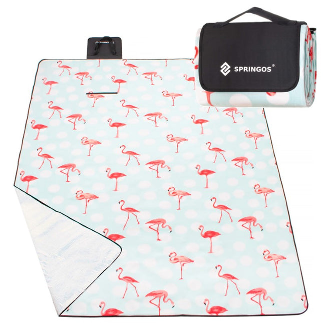 Picknickkleed | Picknickdeken | Buitenkleed | Picknick | 130 x 170 cm | Flamingo
