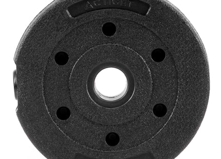 Halterschijf | 1 x 1,25 kg | Kunststof | Zwart | 29 MM