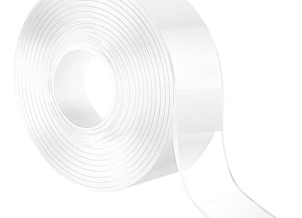 Dubbelzijdig Nano Tape | Plakband | 3 m | Transparant