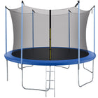 Veiligheidsnet Trampoline | Ø 244 cm | Trampoline Net | Geschikt Voor 6 Palen | Zwart