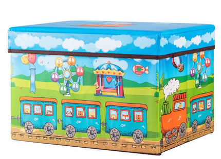 Speelgoedkist | Opbergbox | Kinderkamer | 30 x 48 x 29 cm | Multicolor
