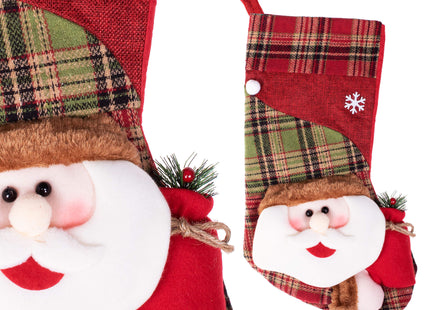Kerstsok | Kerstversiering | Sneeuwpop | 42 CM