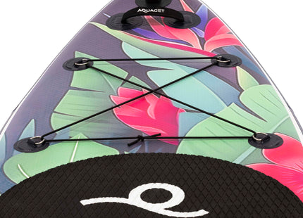 SUP Board - Opblaasbaar Paddle Board - Met Tas - Met Zitje -Inclusief Accessoires - Complete Set - Max. 150KG - 320x81cm - Meerkleurig