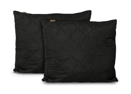 Kussen - 70 x 80 cm - Zwart- Hoofdkussen - Anti Allergie & Ademend - All Year kussen - Zomerkussen & Winterkussen