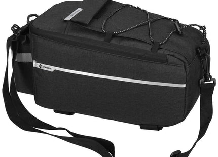 Fietstas - Bagagedrager - Polyster -  Aluminium - 8.5 L - Zwart