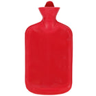 Warmwaterkruik- Rubber - 2L - Inhoud - Pijnverlichting- Ontspanning -Rood