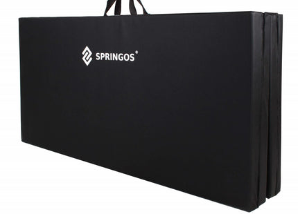Fitnessmat | 4 Delig | 240 x 120 x 5.5 cm | Zwart