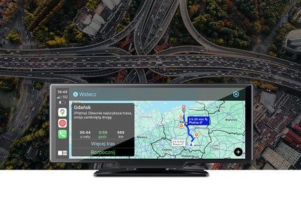 NexAdio® Carplay Scherm - Apple Carplay & Android Carplay - Touchscreen - Inclusief Achteruitrijcamera - FM Transmitter - Aux Aansluiting -  10.26 Inch