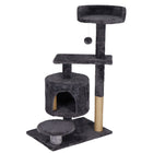 Krabpaal - 5 Etages - Voor Katten - Toren - Meubelbescherming - 49 x 34 x 87 cm - Grafiet