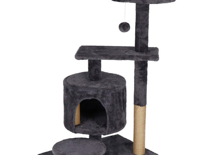 Krabpaal - 5 Etages - Voor Katten - Toren - Meubelbescherming - 49 x 34 x 87 cm - Grafiet