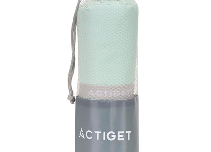 Strandlaken | Badlaken | Sneldrogend | Strandhanddoek | Microvezel | 180 x 100 cm | Mint