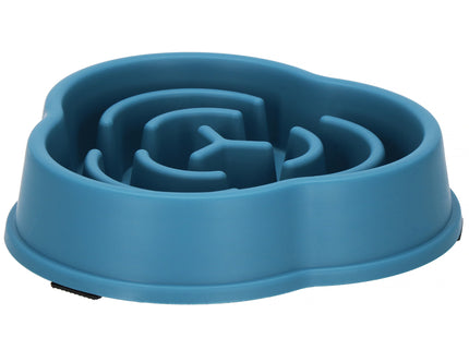 Voerbak - Likbak - Vertragen - Likmat - Speelgoed - Duurzaam - Blauw