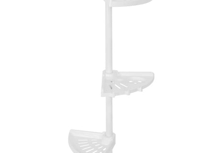 Douche Rek | Uitschuifbaar Van 110-255 CM | Wit