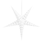 Kerst Ster | Papier | Opvouwbaar | 25 cm | Wit