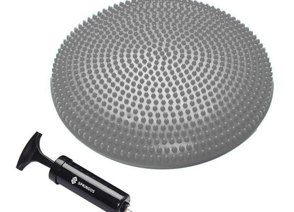 Balanskussen | Inclusief Pomp | Grijs Glans | 34 cm