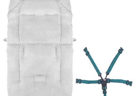 Voetenzak - Kinder Slaapzak - Grijs - Roze - 90 CM