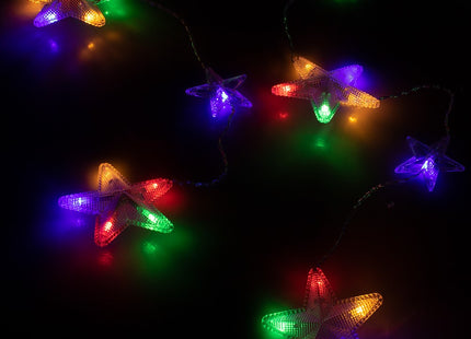 Kerstverlichting Sterrengordijn | Multicolor | 2 m | 136 Led's