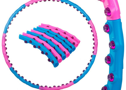 Fitness Hoelahoep | 100 cm | Blauw/Roze